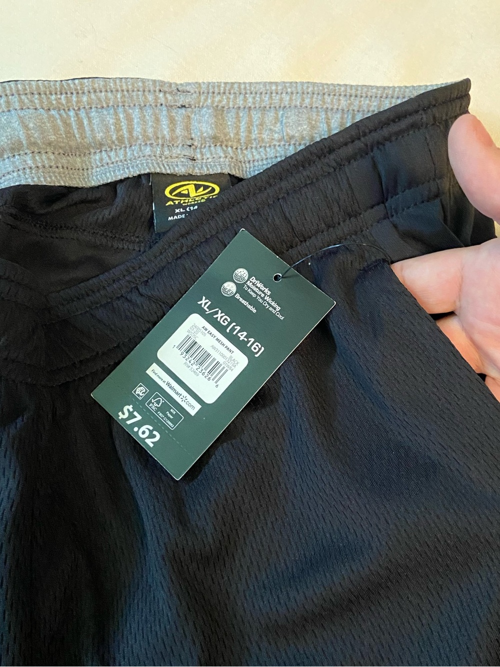 Kids XL Avia Athletic Pants with Elastic Waistband, drawstring & pockets NWT